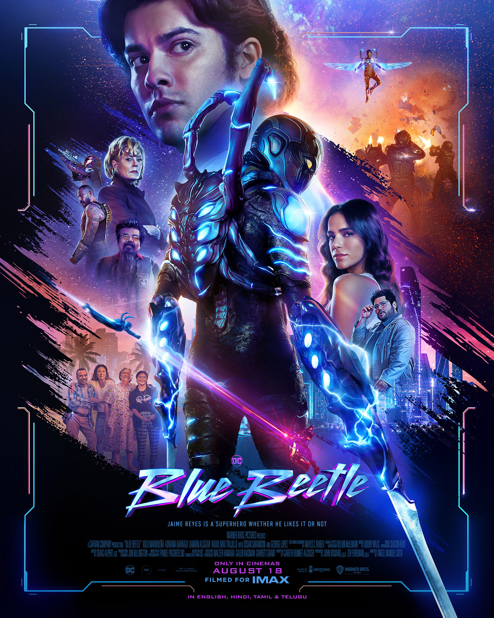 Blue Beetle : Movie Release date, Cast, Trailer, Rating & Reviews
