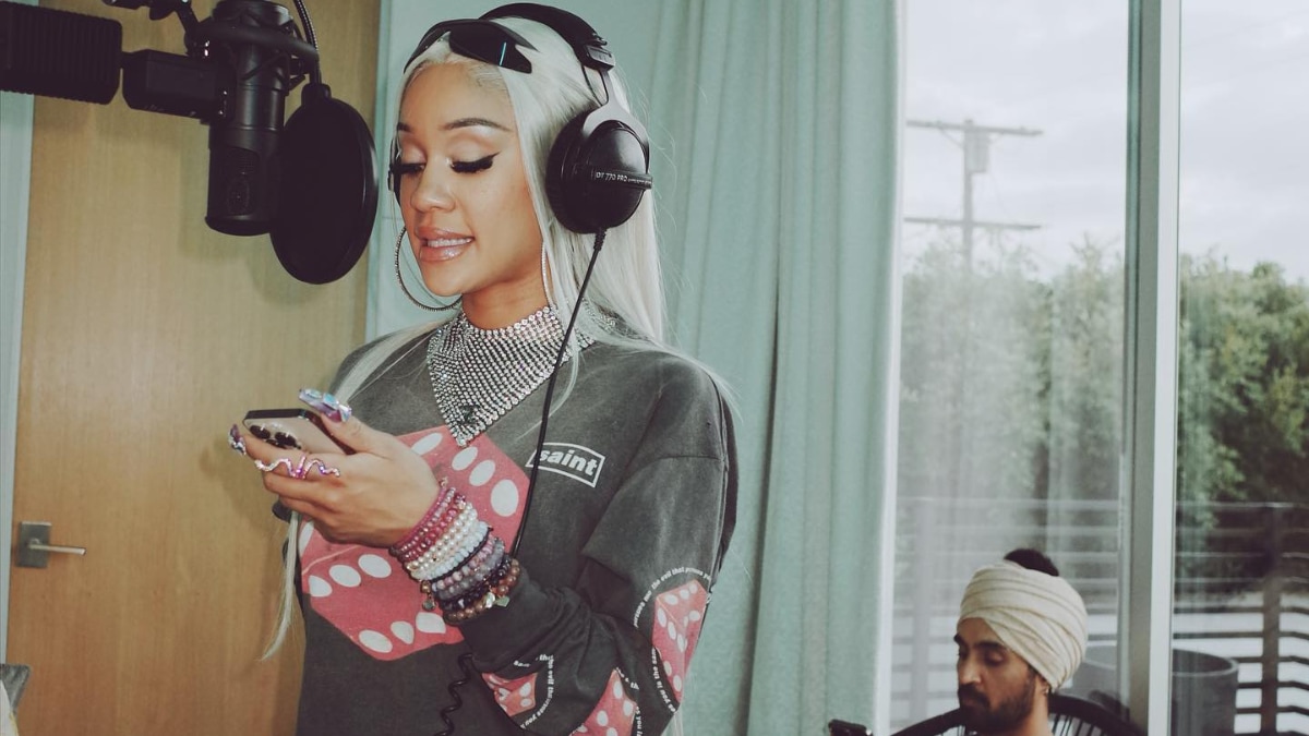 Diljit Dosanjh’s Pictures With American Rapper Saweetie Spark Collaboration Rumours
