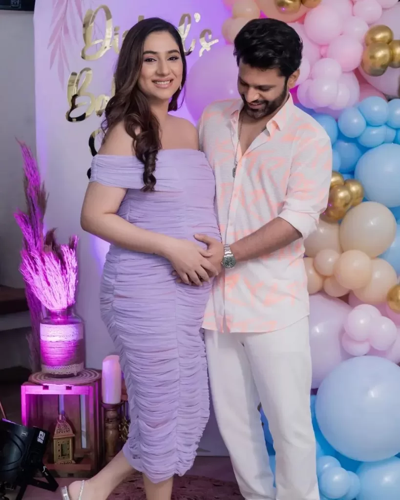 Disha Parmar’s Joyful Baby Shower Infuses Color Into The Town; Actress Cradles Her Baby Bump While Dancing!