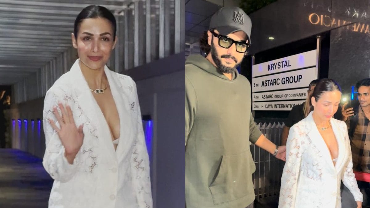 Sexy! Malaika Arora Raises Heat as She Flaunts Cleavage on Date Night With Arjun, Hot Video Goes Viral