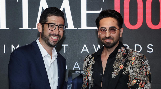Ayushmann Khurrana celebrates Bhagavad Gita at the global TIME 100 Impact Award