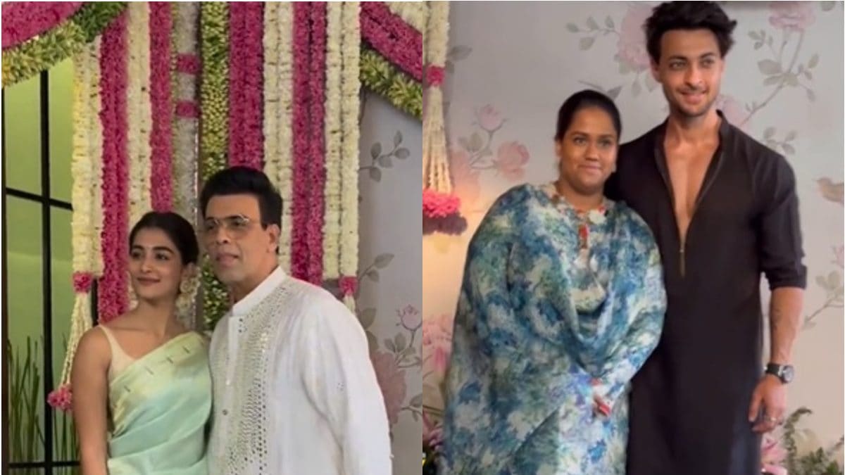 Ganesh Chaturthi 2023: Karan Johar, Pooja Hedge And Others Arrive In Style At Arpita Khan’s House; Photos