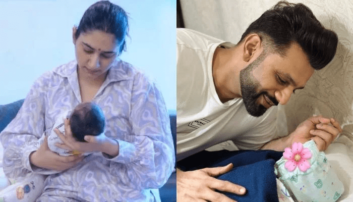Disha Parmar Shares A Glimpse Of Rahul Vaidya’s 1st B’Day With Their Newborn Baby Girl At The Hospital: See Here!
