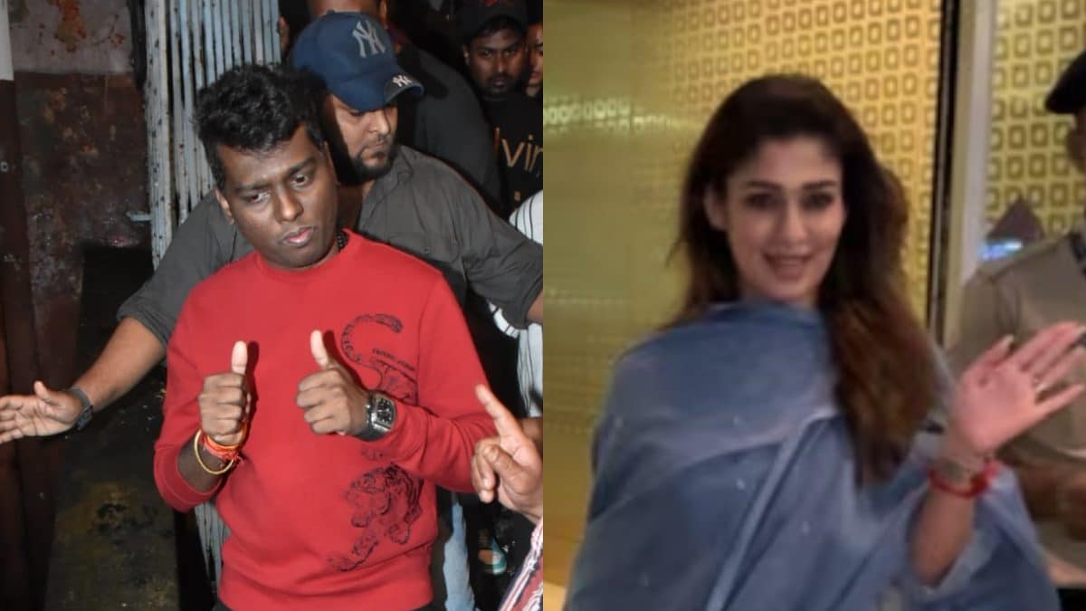 Jawan: Nayanthara and Atlee Surprise Fans At Gaitey Galaxy In Mumbai, Watch SRK Starrer With Them