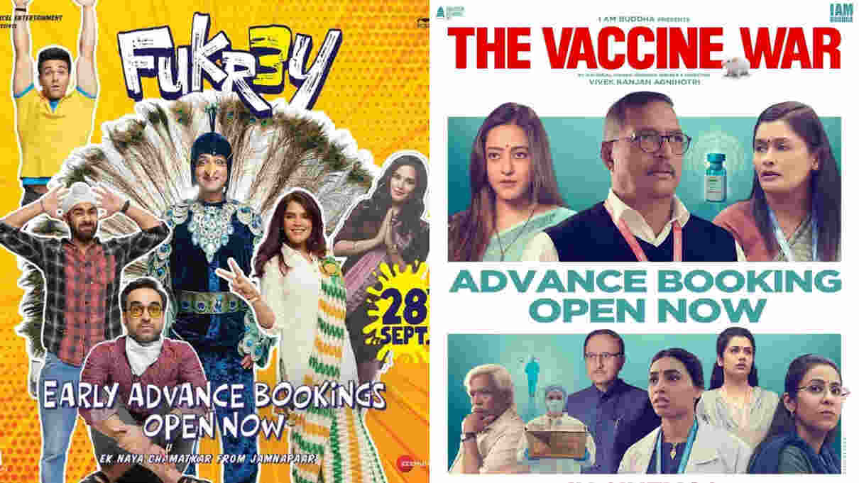 Fukrey 3, Vaccine War Advance Booking Report & Box Office Prediction