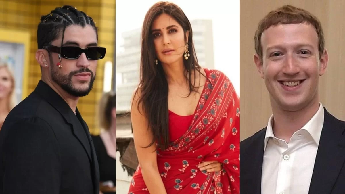 Katrina Kaif Surpasses Bad Bunny, Mark Zuckerberg To Become Most Followed Celebrity!