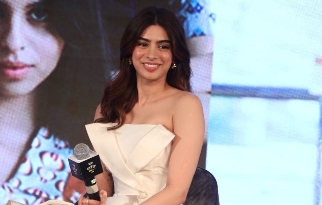 Khushi Kapoor’s appearance at a recent event sets sets the stage for her debut in cinema