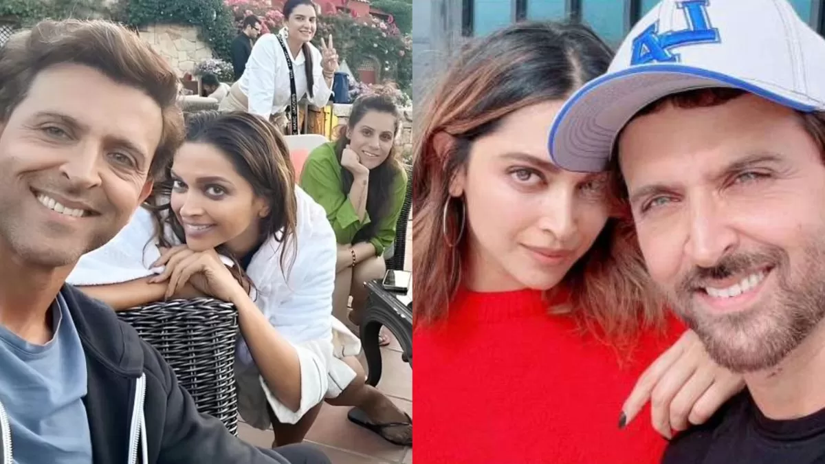 Deepika Padukone And Hrithik Roshan Enjoy Coffee-Time On Fighter Set In Italy; Picturesque View Wins Hearts!