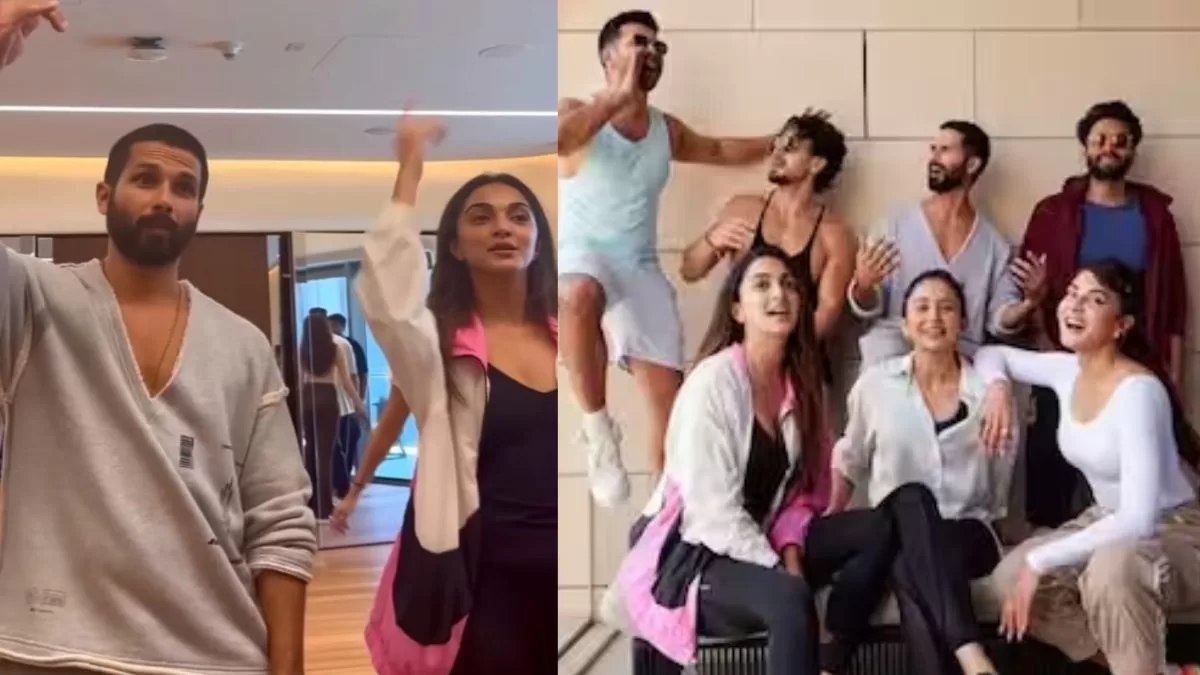 Shahid Kapoor Grooves To Jumma Chumma With Kiara Advani; Varun Dhawan, Tiger Shroff Join The Iconic Duo!