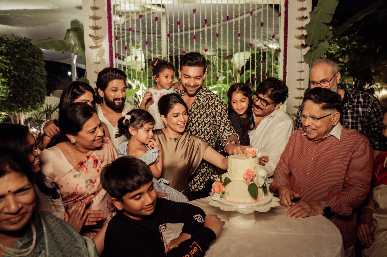 Allu Arjun throws a pre-wedding bash for cousin Varun Tej and Lavanya Tripathi