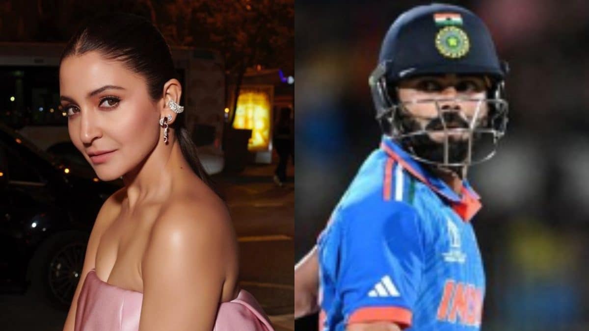 Anushka Sharma Shares Virat Kohli’s Pic and Reacts To India Beating Aus in World Cup 2023 Match