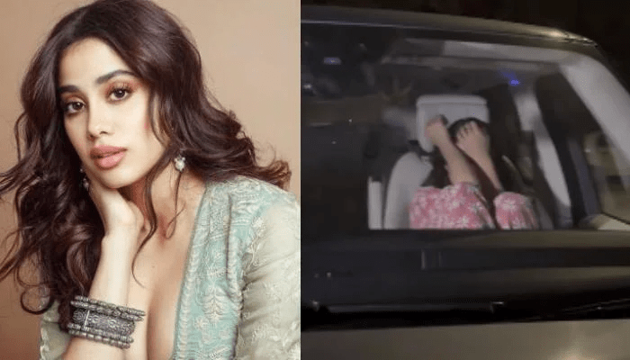 Janhvi Kapoor Hides Her Face In The Car, Netizens Say She Looks ‘Drunk’ Checkout Here!