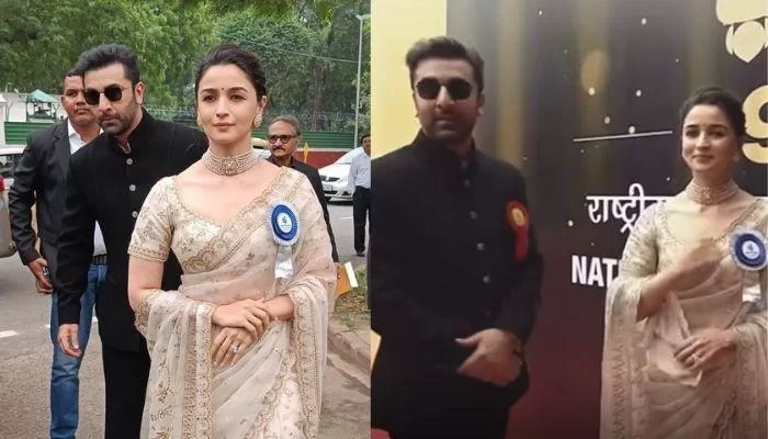 Ranbir Kapoor Walked Away From Wife, Alia Bhatt, As She Gets Interviewed For The National Awards: Checkout Here!