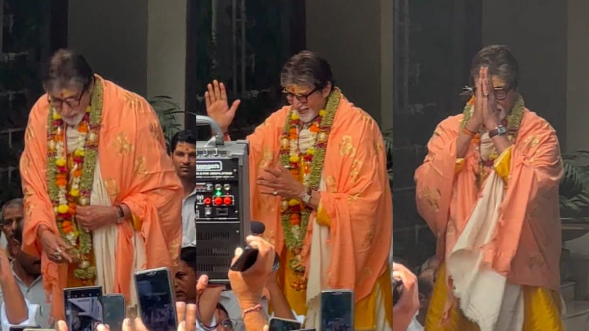 Amitabh Bachchan Says He Is Feeling ‘Blessed’, Thanks Fans For ‘Love and Affection’ On 81st Birthday