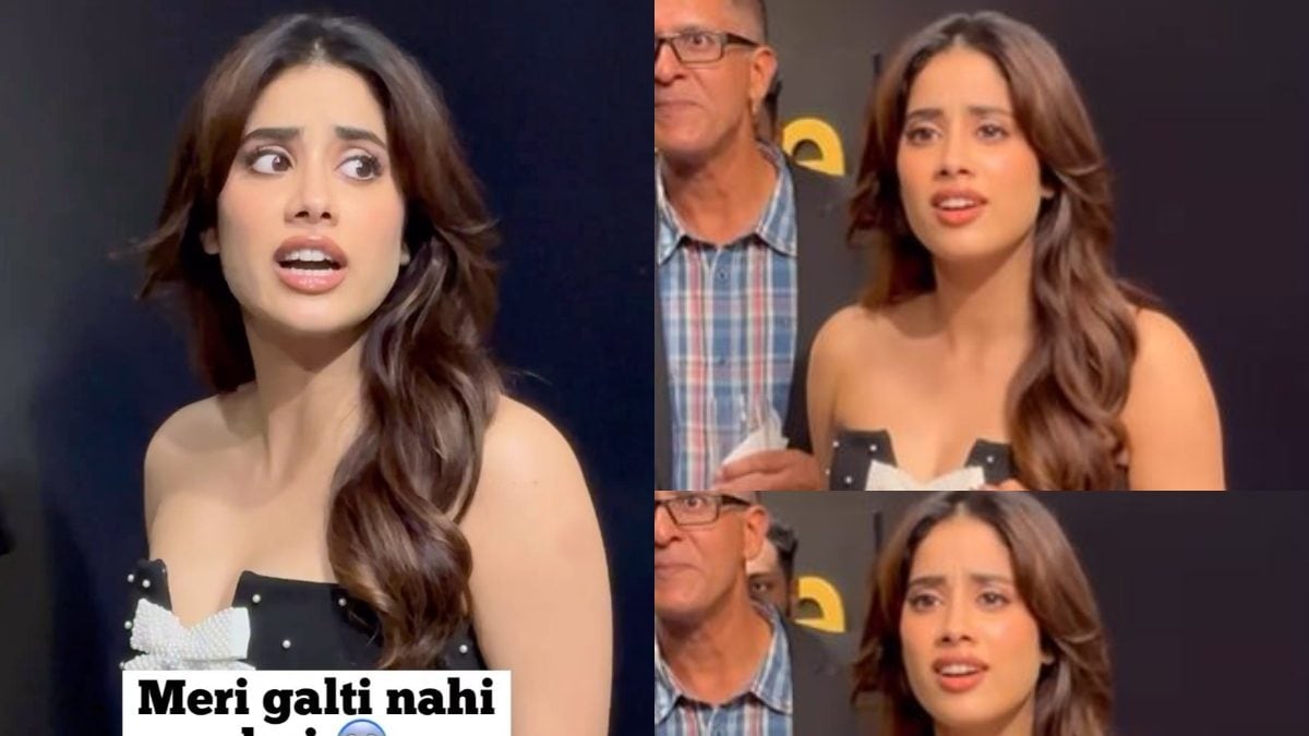Janhvi Kapoor Says ‘Meri Galti Nahi Hai’ As Paps Request Her To Pose Again; Watch Viral Video
