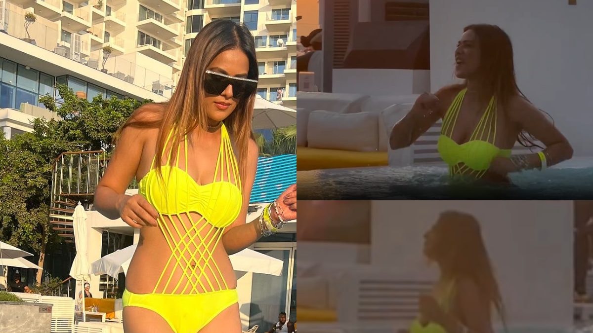Sexy! Nia Sharma Sizzles in a Hot Bikini and Dances in the Pool; Watch Video