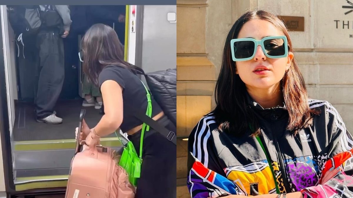Sara Ali Khan SHOCKS All With Her ‘Too Many Bags’ As She Goes On a Trip To London; Video Goes Viral