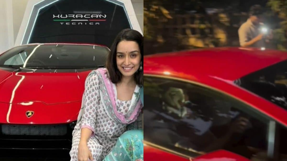 Shraddha Kapoor Buys Lamborghini Huracan Worth Rs 4 Cr, Drives It on Mumbai Streets | Watch Video