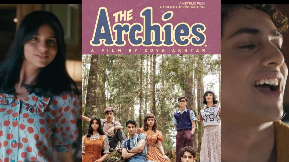The Archies Song Sunoh: Suhana Khan Rollerskates, Agastya Nanda Strums Guitar In First Song; Watch