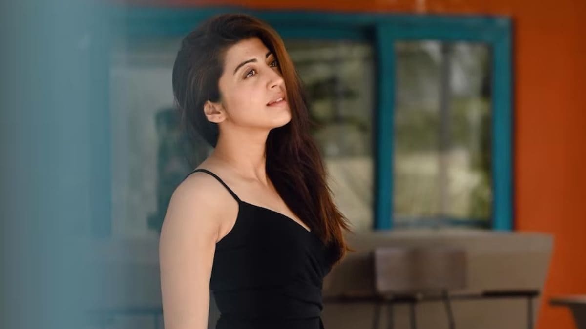 At SIIMA 2023, Actress Pranitha Subhash Shines In A Stunning Black Gown
