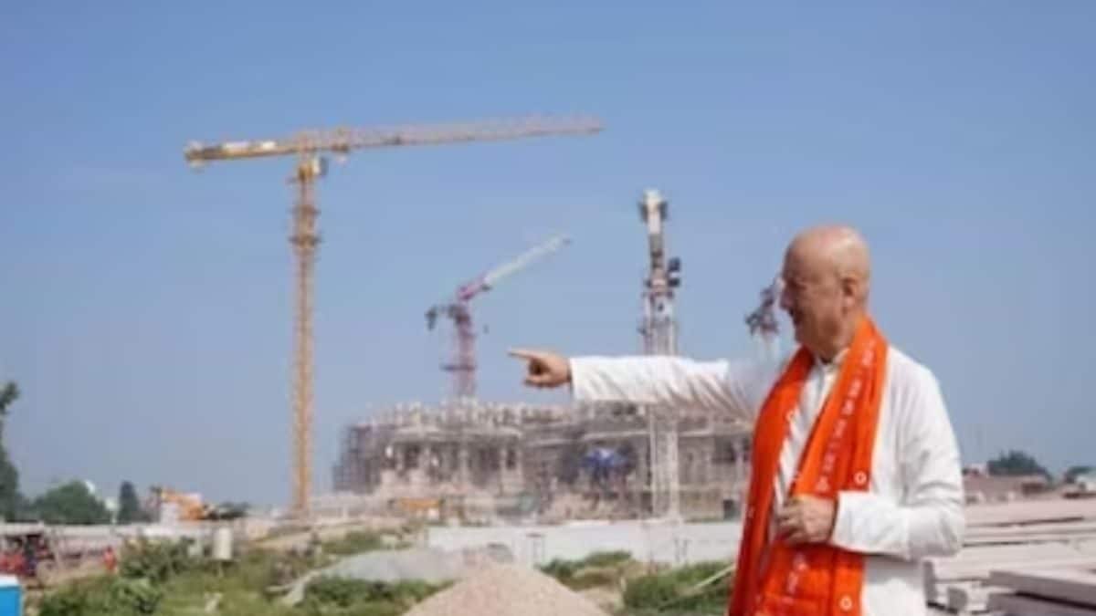 ‘Will Definitely Come For Inauguration’: Anupam Kher After His Ram Mandir Site Visit