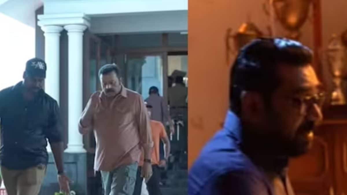Behind-the-scenes Clip Of Suresh Gopi And Biju Menon-starrer Garudan Released