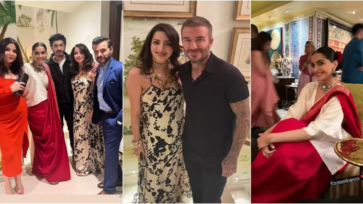 Sonam Kapoor And Anand Ahuja Host a Star-Studded Soiree To Welcome David Beckham