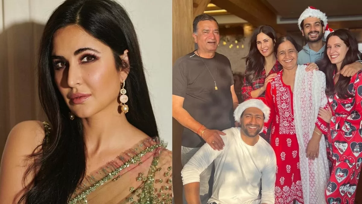 Katrina Kaif Exudes Perfect Bahu Vibes In Lovely Family Pic With Vicky Kaushal; Wishes Father-In-Law On His Birthday!