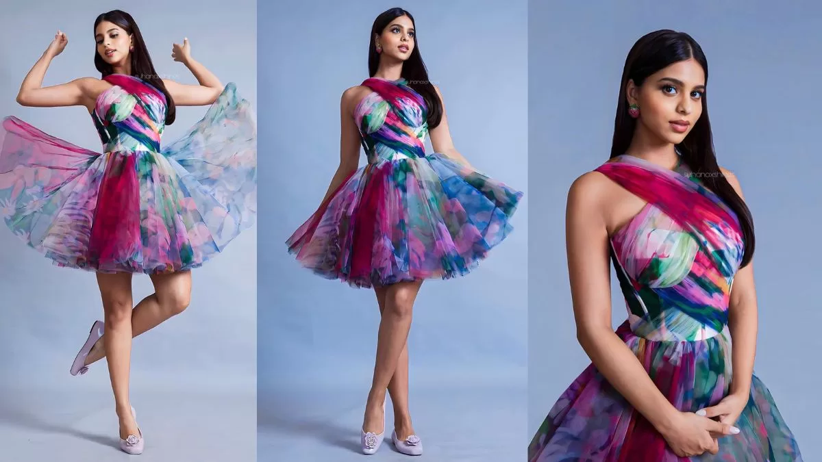 Suhana Khan Radiates Elegance In Floral Mini Dress; Check Out Pics!