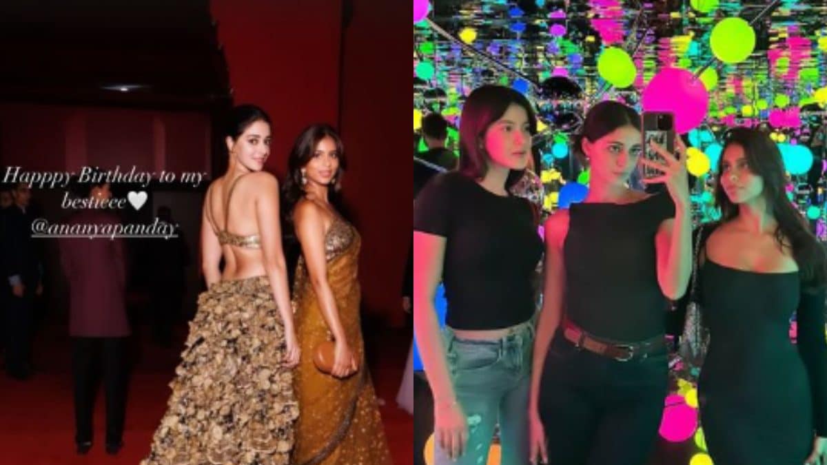 Suhana Khan Wishes ‘Bestie’ Ananya Panday as She Celebrates 25th Birthday With Aditya Roy Kapur