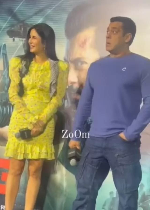Salman Khan Teases Ex-GF, Katrina, Asks A Fan If He Brought Bouquet For Her, Adds, “Bohat Marega” Read Here!