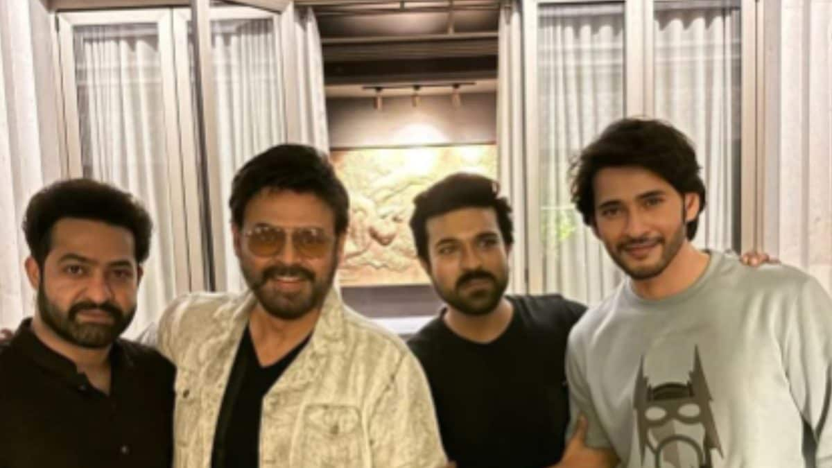 Ram Charan Hosts Big Diwali Bash, Mahesh Babu, Venkatesh, Jr NTR Join The Celebrations; See Photos