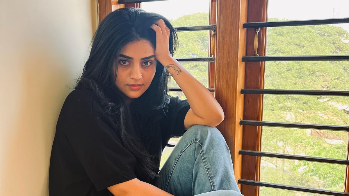 At Her Favourite Place, Megha Shetty Strikes Poses In Casual Attire