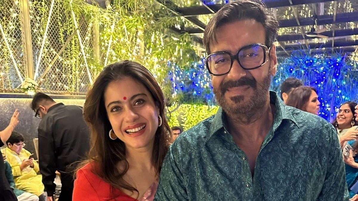 Kajol Drops Adorable Diwali Pics With Ajay Devgn, Says ‘Some Nights Just Never…’; See Post