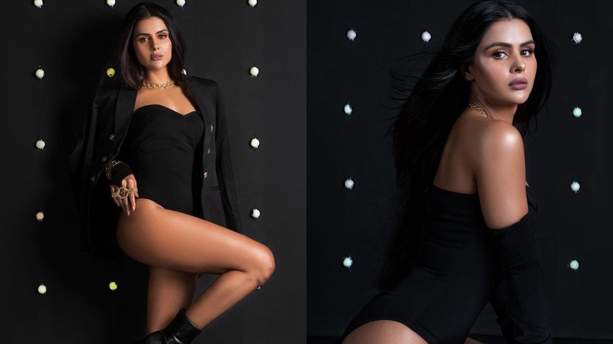 Sexy! Priyanka Choudhary Goes Bold In Black Outfit, Bigg Boss Fame Raises Heat With Sensuous Photos