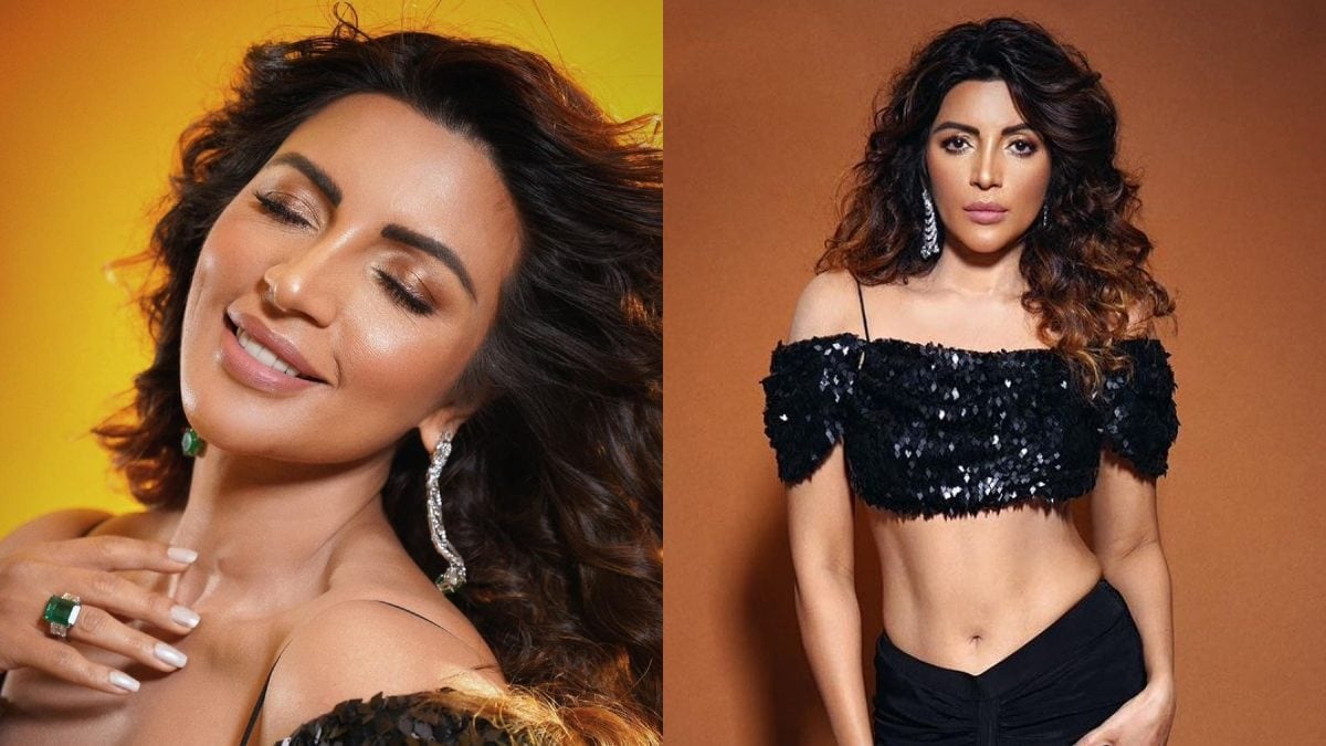 Sexy! Shama Sikander Flaunts Her Bold and Fierce Look In an Off-Shoulder Black Outfit | Photos