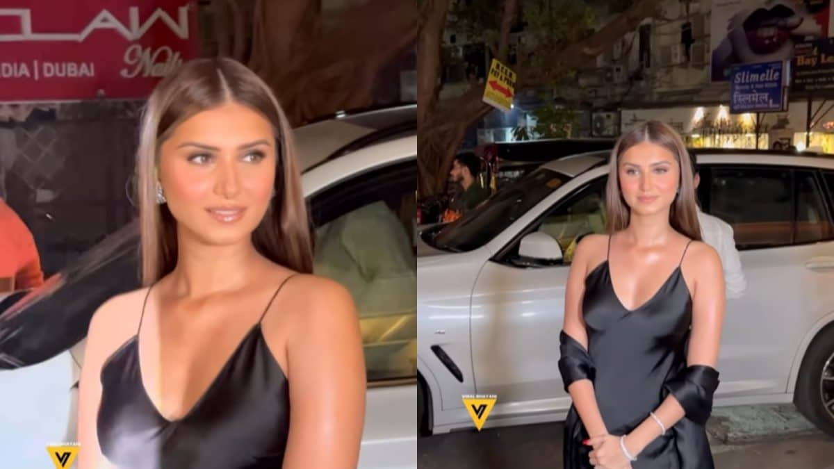 Tara Sutaria Attends Rumoured BF Kartik Aaryan’s Birthday Bash In A Stunning Black Dress; Watch Video