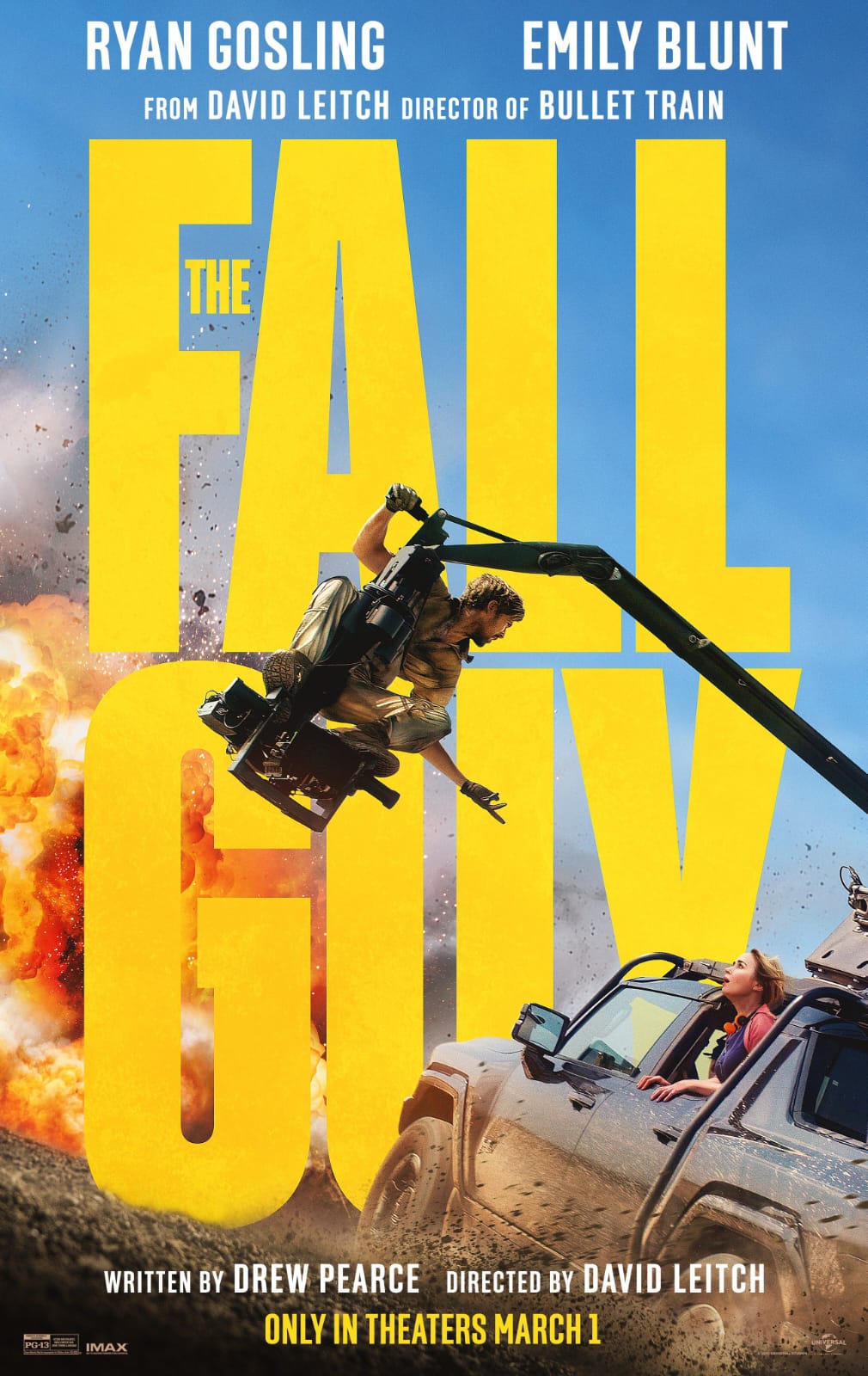 The Fall Guy : Movie Release date, Cast, Trailer, Rating & Reviews
