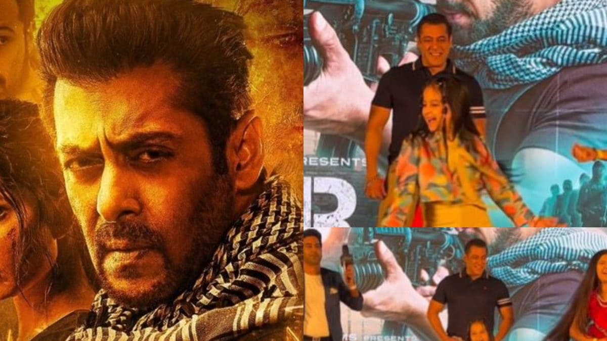 Salman Khan Left Stunned With Young Girl’s Dance Moves On Tiger 3 Song Leke Prabhu Ka Naam; Watch