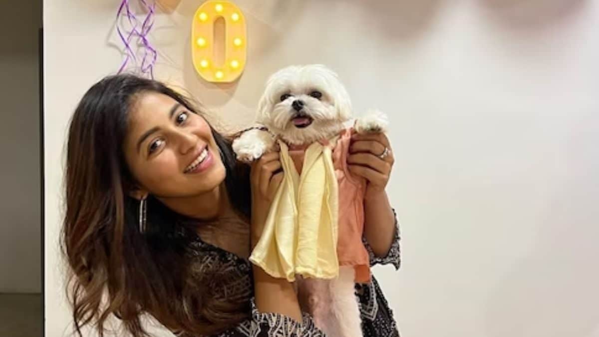 Actress Anjali Celebrates Her Furry Friend Polo’s Birthday; See Pics