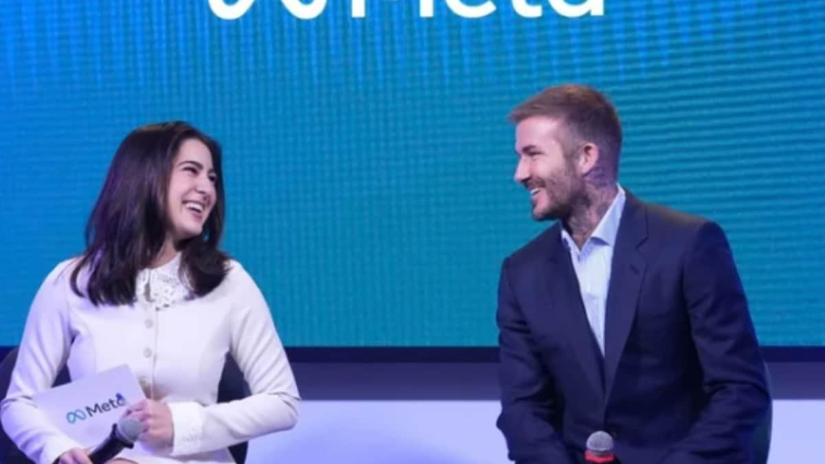 David Beckham Meets Sara Ali Khan, Calls Her ‘Brilliant’