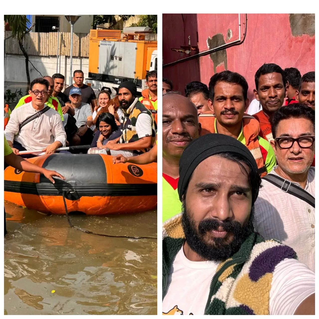 Aamir Khan Joins In Rescue Operation After Chennai Cyclone Chaos