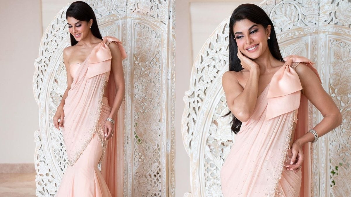 Sexy! Jacqueline Fernandez Will Make Your Heart Skip a Beat With Her Dreamy Saree Look | Photos
