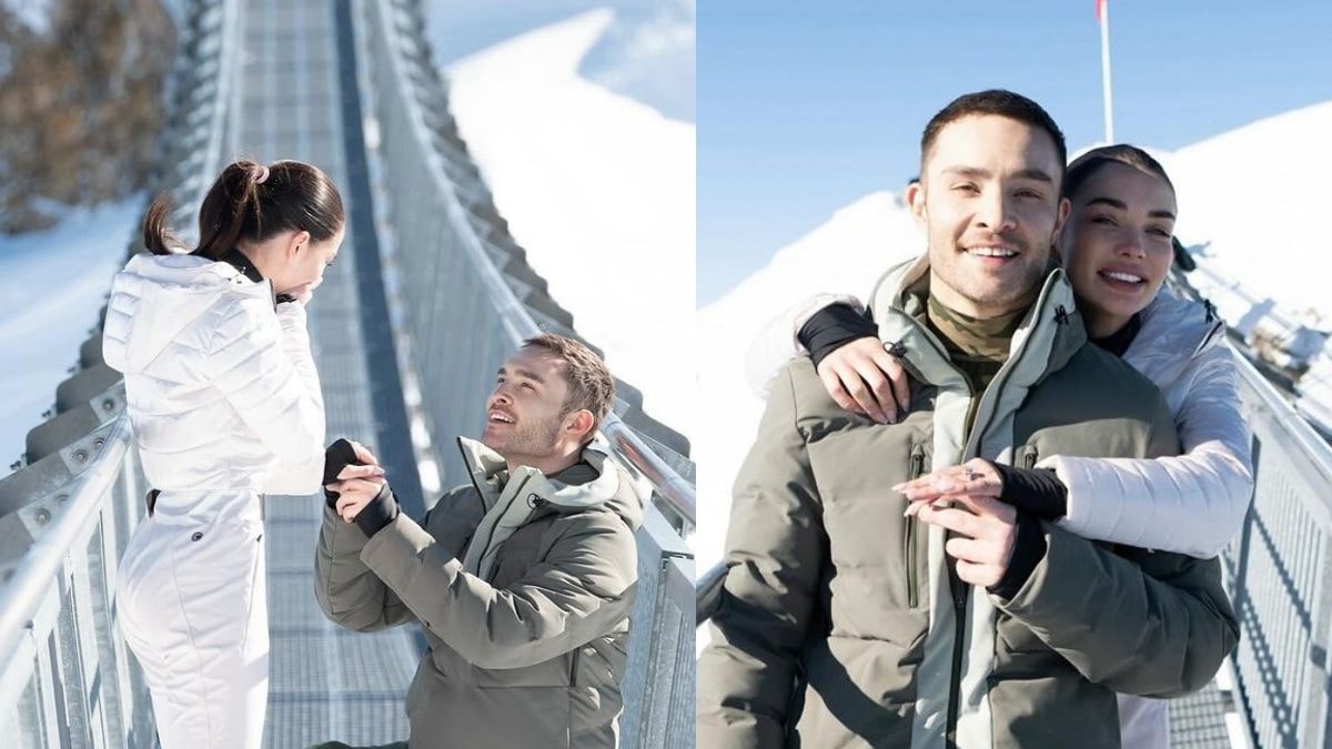 Amy Jackson Gets Engaged To BF Ed Westwick In Switzerland, Fans Say ‘Chuck Bass Has Found His Blair’