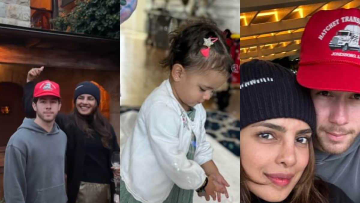 Priyanka Chopra Gets a Hug From Nick Jonas, Spends Time With Daughter Malti In New Photos