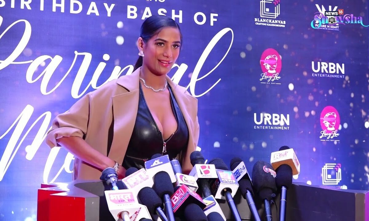 Poonam Pandey’s Last Interview At Parimal Mehta’s Birthday Bash I Watch