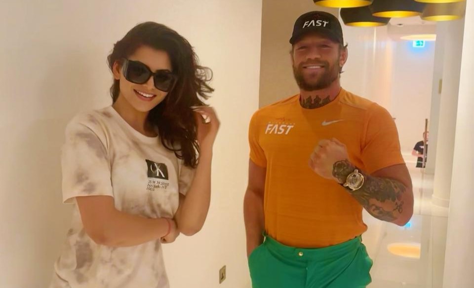 Urvashi Rautela receives intensive training from Conor McGregor for her role as a police officer in NBK 109