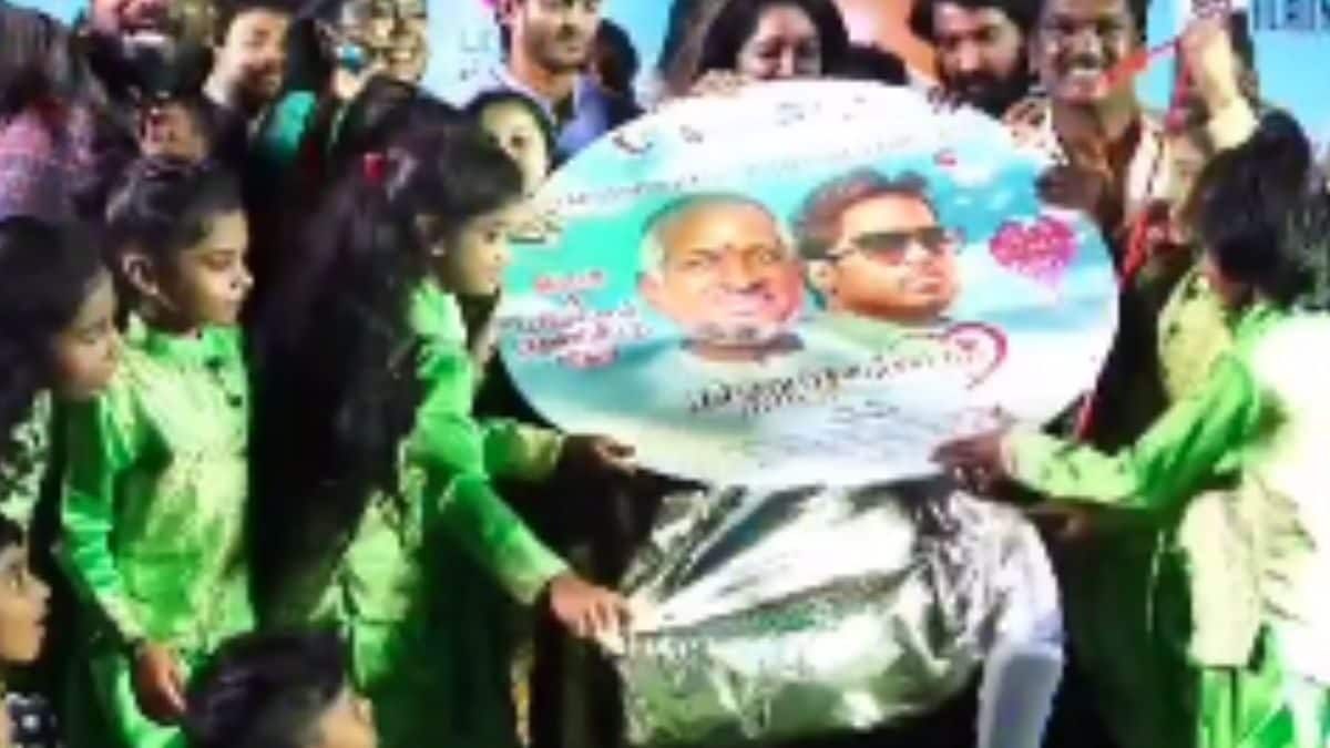 Songs From Ilaiyaraaja’s 1,417th Film Ninaivellam Neeyada Released In Puducherry