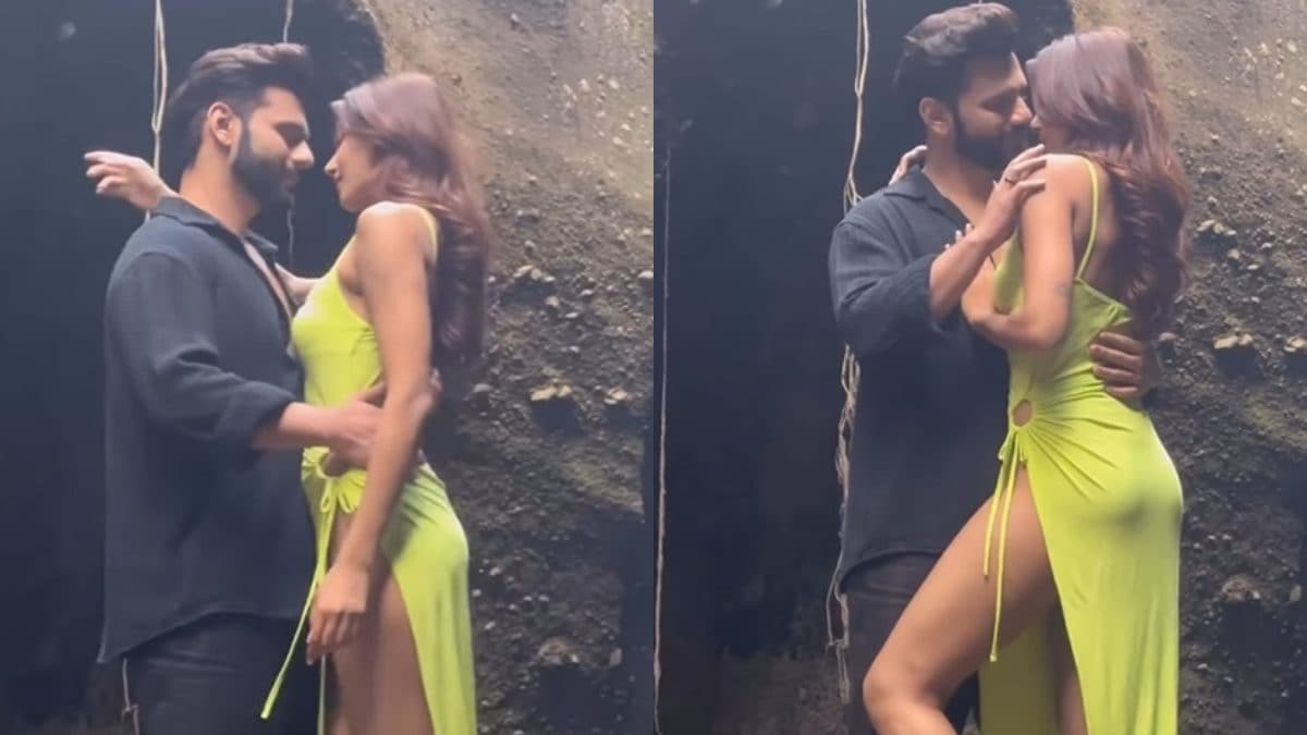 Rahul Vaidya Holds His Co-actor Close, Shoots For A Steamy Song, Video Goes Viral; Watch