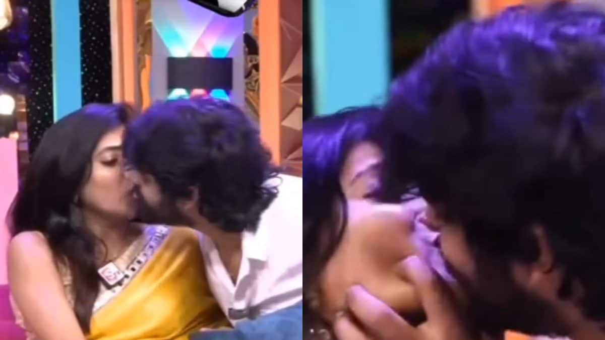 Vasanthi Krishnan’s Fiancé Grabs Her Face, Feeds Her Grapes in Viral Video; Netizens CRINGE | Watch